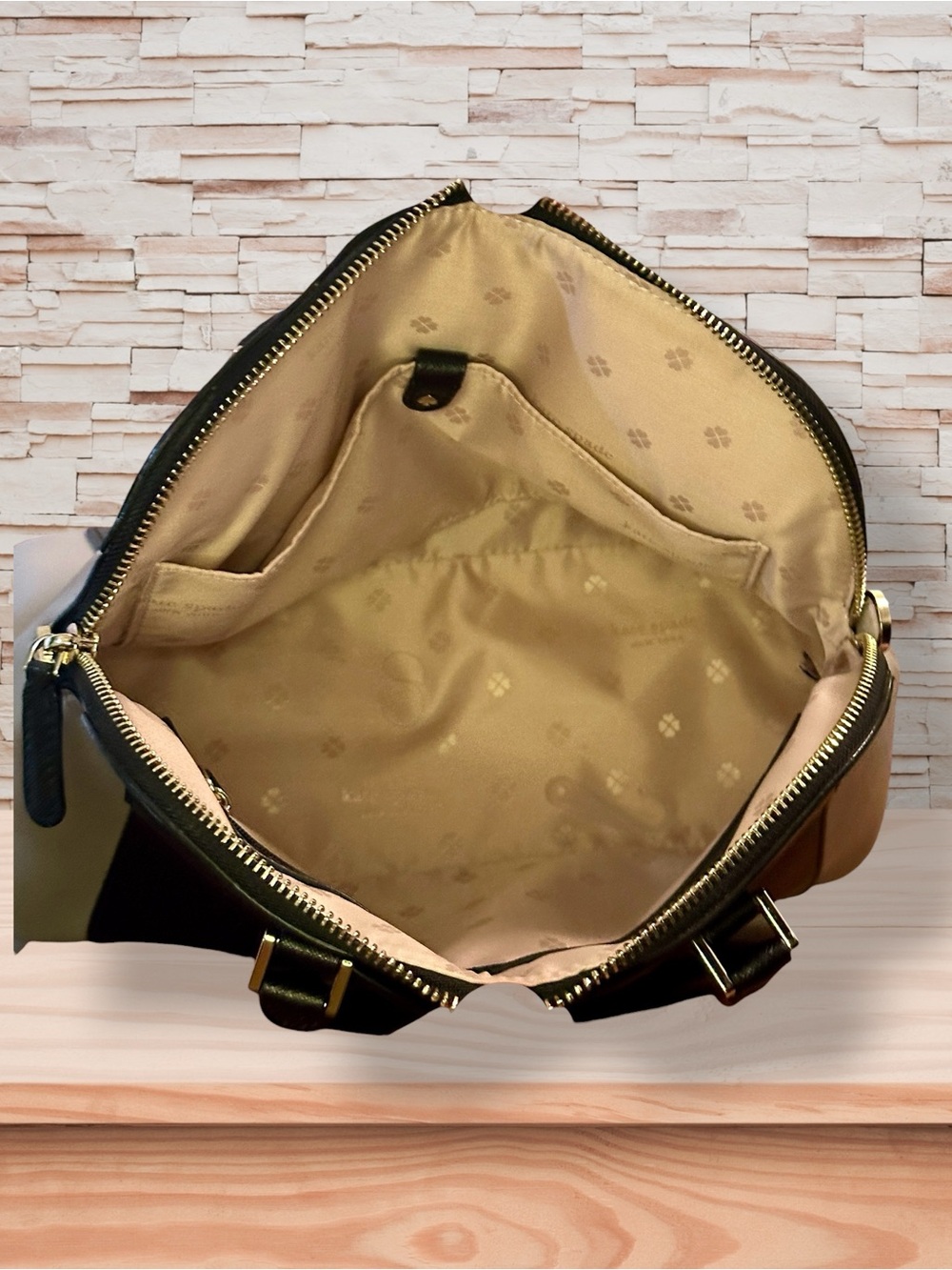 Kate Spade Louise Medium Two-Tone Dome Satchel - Picture 5 of 5